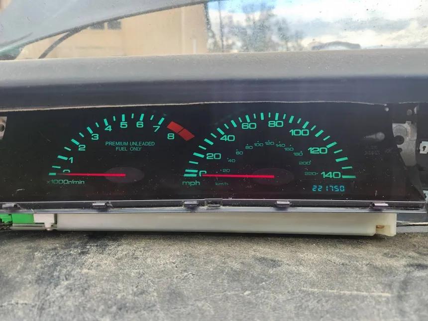 1992 prelude digital cluster