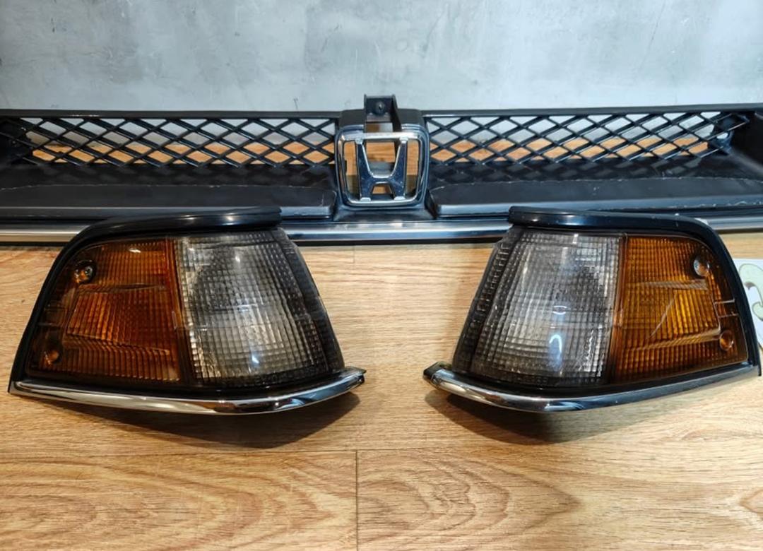 2nd gen prelude side lights and grille